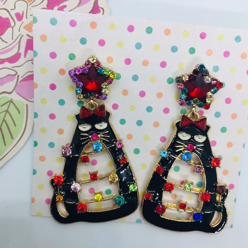 Cat Earrings